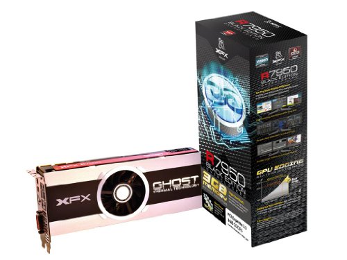 XFX HD 7950 BLACK Edition 900MHz 3GB DDR5 2xMiniDP HDMI DVI PCI-E thumbnail