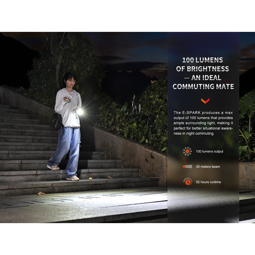 Fenix E-SPARK 100 Lumen Ultra-thin Power Bank Flashlight thumbnail