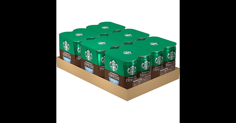 Starbucks Doubleshot Espresso & Cream Light Cold Brew Coffee, 6.5 Fl. Oz., 24/Carton (17544) thumbnail