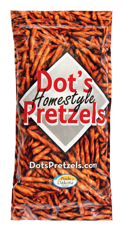 2 Lbs Bagged Homestyle Pretzels - Case of 15
