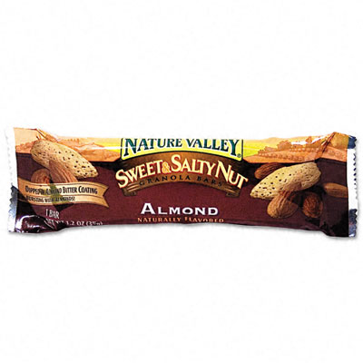 Advantus  Nature Valley Granola Bars  Sweet & Salty Nut Almond Cereal  1.2oz Bar  16/Box