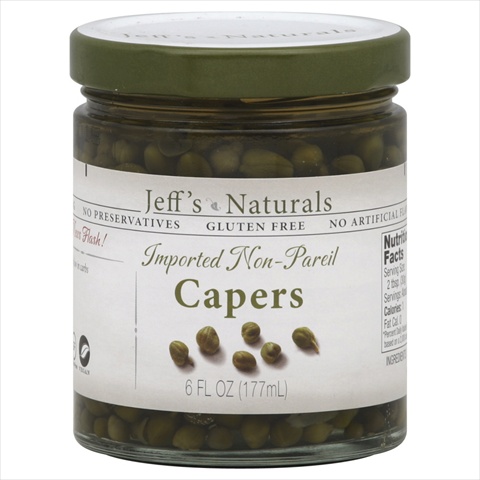 Mezzetta Capers Non Pareil Natural 6 Oz -Pack of 6