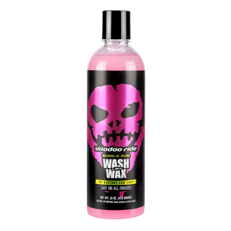 Voodoo Ride VR-1000 16 Oz Bubble Gum Wash-N-Wax Car Soap