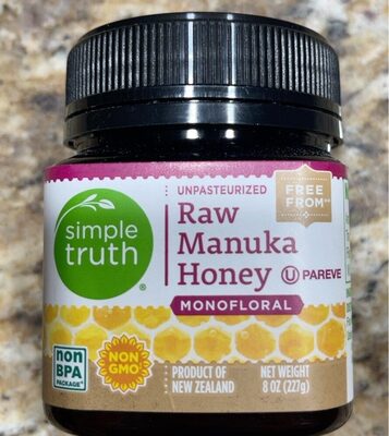Simple Truth Monofloral Raw Manuka Honey 8 Oz