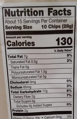 Late July Tortilla Chips Organic Sea Salt 14.75 Oz thumbnail