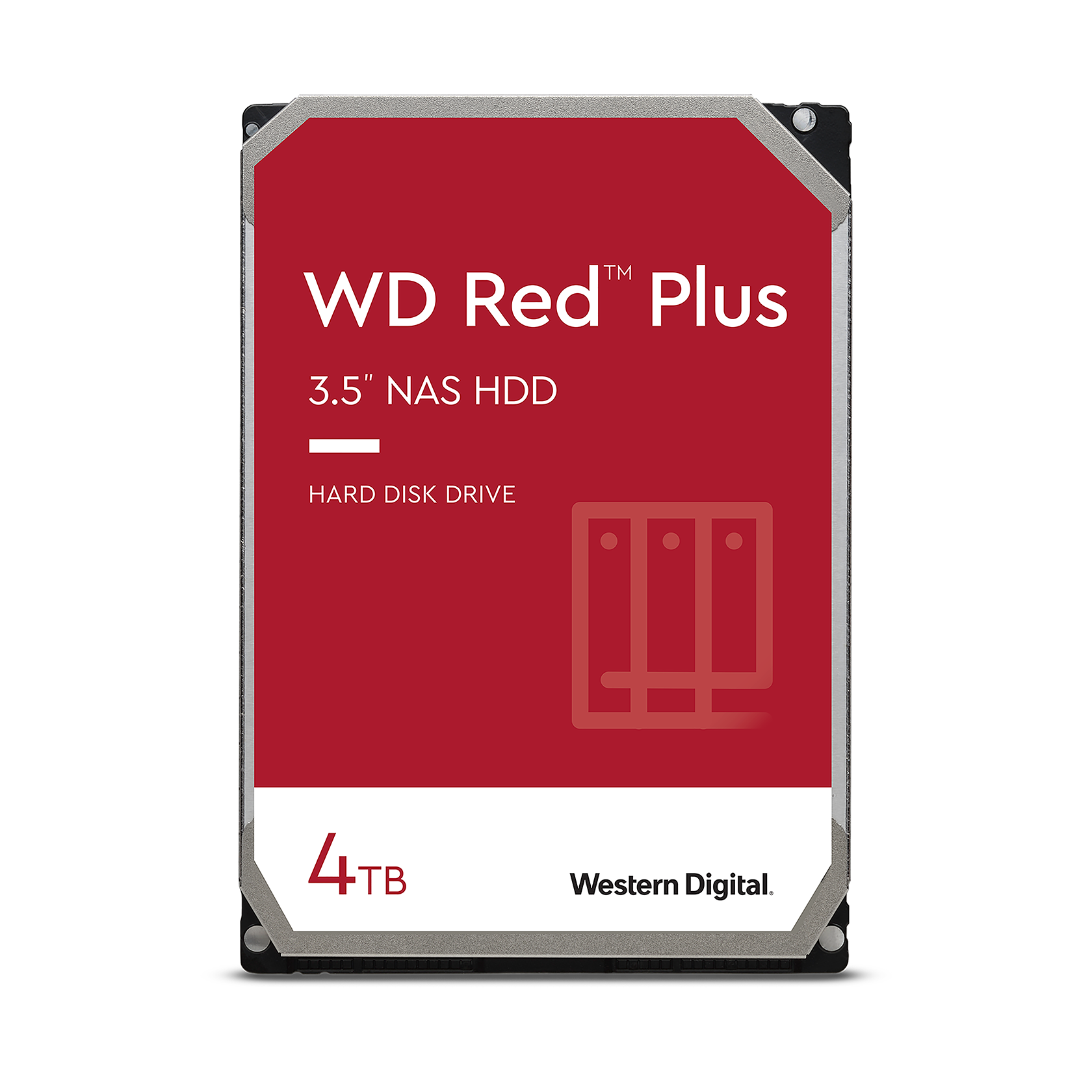 WD - Red Plus 4TB NAS Internal Hard Drive