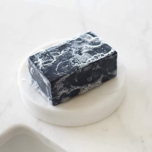 Ethique Unscented Body Wash Bar for Sensitive Skin - Scent Free, Moisturizing, Vegan, Plastic Free, Eco-Friendly, Compostable, Recyclable - Charcoal, thumbnail