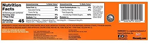 Flix Halloween Lollipop Ring, WarHeads Sour & Sweet Fruity Hard Candy Ring Pops - 18 Count (8.46 Ounce) Box thumbnail