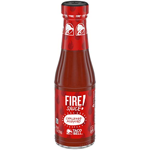Taco Bell Fire Sauce (7.5 Oz Bottle)