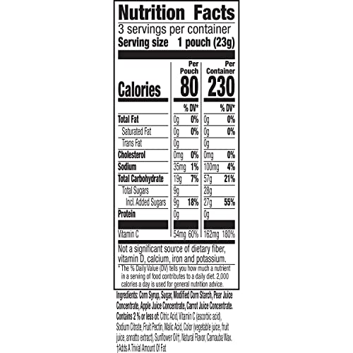 Mott S Assorted Fruit Flavored Snacks 3 Count 2.4 Oz thumbnail