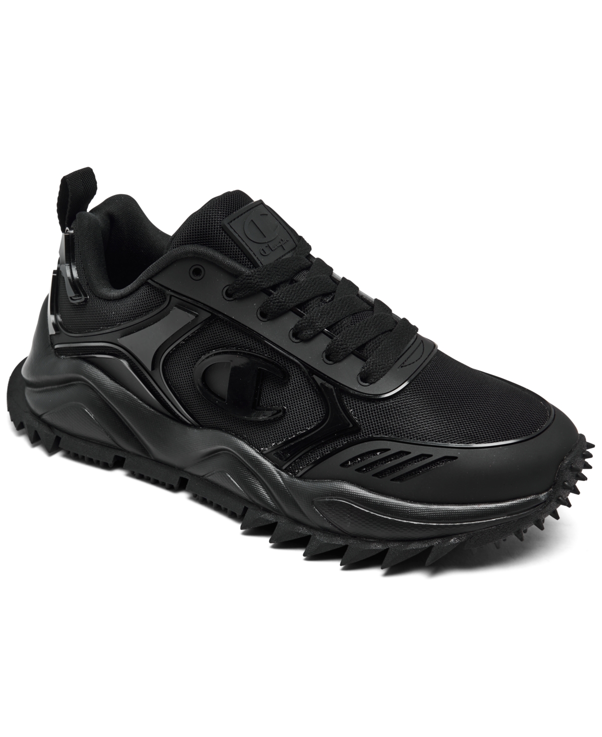 Champion Kids 9318 Trail (Big Kid) (Black) Kid's Shoes