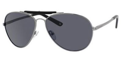 Polaroid U 9303/S Sunglasses U9303S-0B9W-1T-5914 - a / Gunmetal Frame, Gray Polarized Lenses, Lens