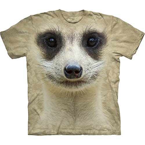 Meerkat Face Adult T-Shirt 10-3443