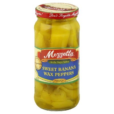 Mezzetta Sweet Banana Pepper 24x 16OZ