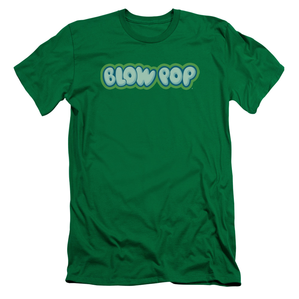 TOOTSIE ROLL BLOW POP LOGO - S/S ADULT 30/1 - KELLY GREEN T-Shirt