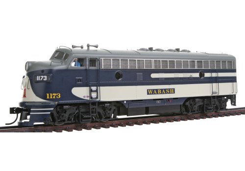 Proto 2000 Diesel EMD F7A-B Set Powered - Standard DC - Denver and Rio Grande Western #5674 and 5673 (aluminum, Orange, Single Stripe)