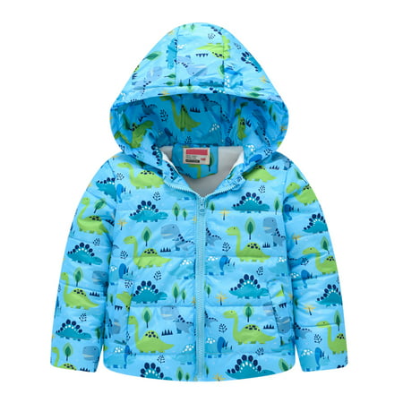 Kids Jackets for Girls Boys Toddler Baby Boy Winter Outdoor Thick Warm Coat Hooded Windproof Coat