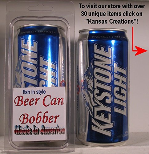 Beer Can Bobber - Fish in Style (Keystone Light)