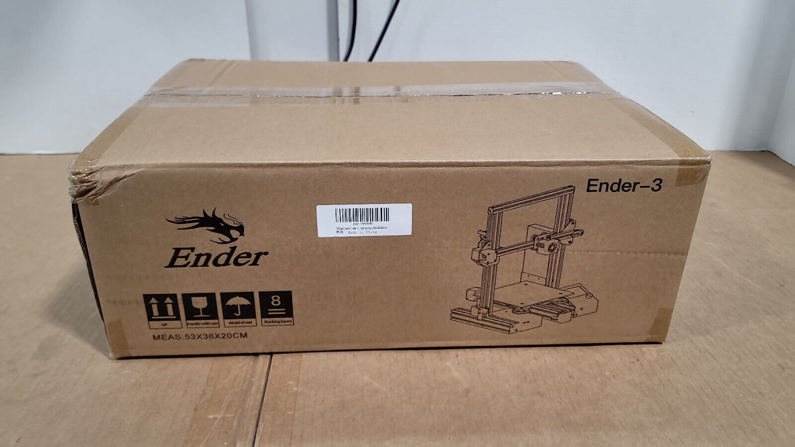 Official Creality Ender 3 3D Printer Fully Open Source with Resume Printing Function DIY 3D Printers Printing Size 8.66x8.66x9.84 Inch