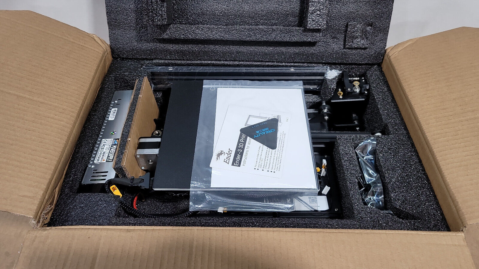 Official Creality Ender 3 3D Printer Fully Open Source with Resume Printing Function DIY 3D Printers Printing Size 8.66x8.66x9.84 Inch thumbnail