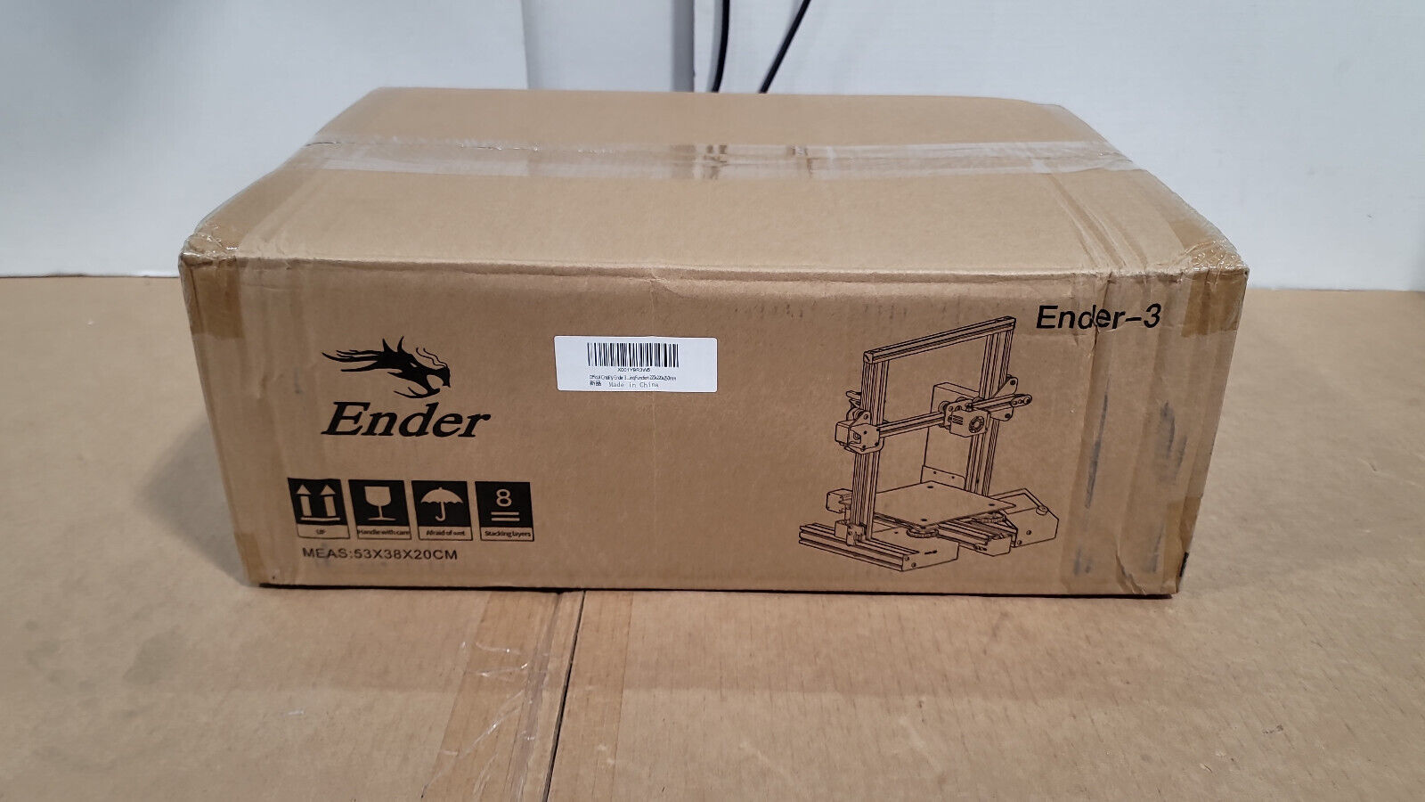 Official Creality Ender 3 3D Printer Fully Open Source with Resume Printing Function DIY 3D Printers Printing Size 8.66x8.66x9.84 Inch thumbnail