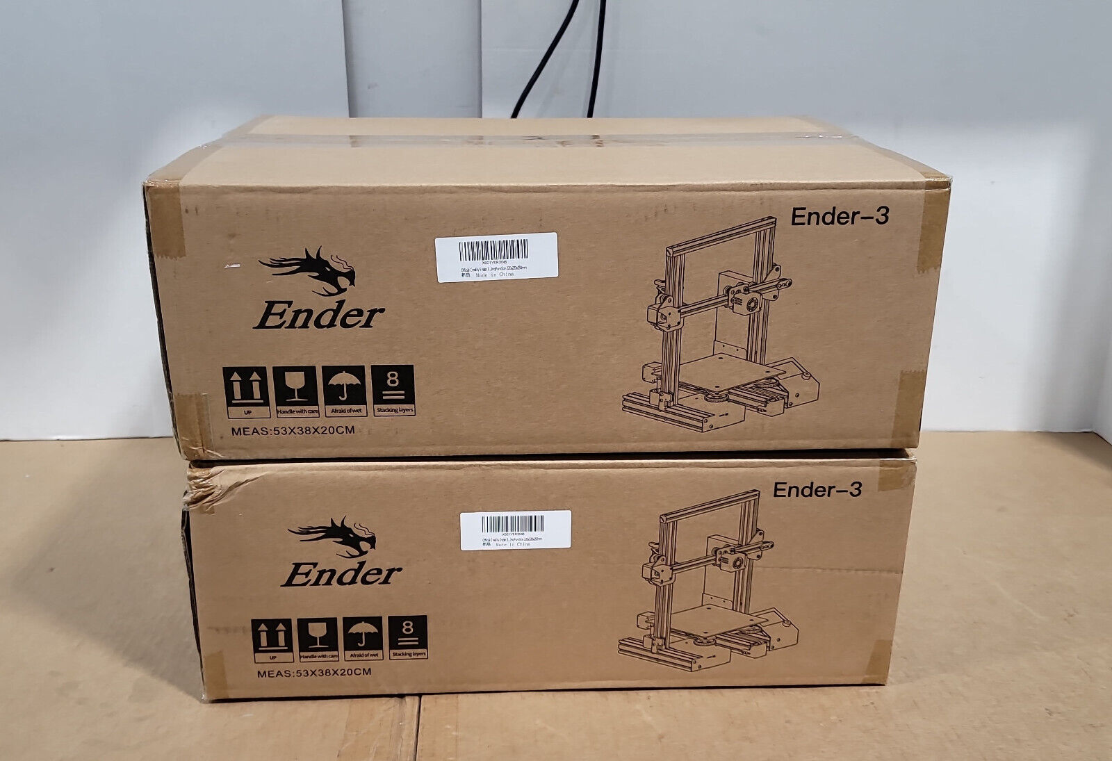 Official Creality Ender 3 3D Printer Fully Open Source with Resume Printing Function DIY 3D Printers Printing Size 8.66x8.66x9.84 Inch thumbnail