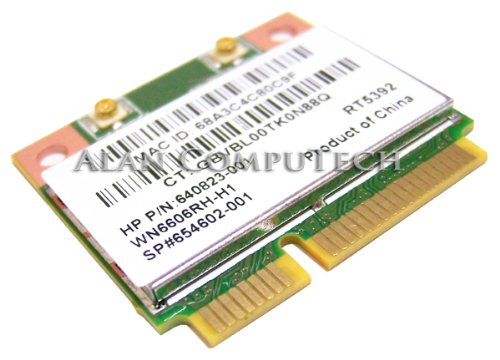 HP TouchSmart 9300 Mini PCIe Wireless Card 654602-001