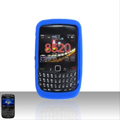 For Blackberry Curve 8520/8530 - PREMIUM Silicon Case - Blue