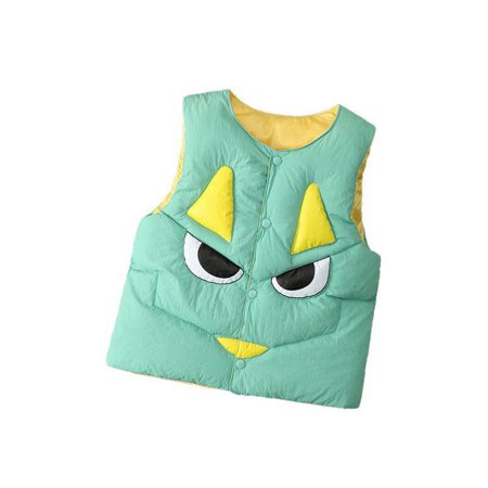 Kids Jackets for Girls Boys Baby Toddler Boy Girl Sleeveless Cartoon Outdoor Vest Outwear Outfits