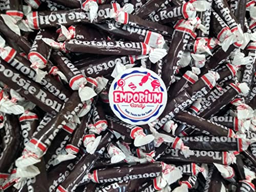 Tootsie Roll Long Twists - 2 Lbs of Extra Long Fresh Delicious Tootsie Roll Midgees Bulk Candy with Refrigerator Magnet thumbnail