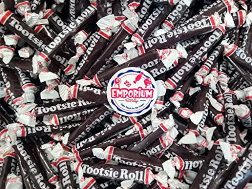 Tootsie Roll Long Twists - 2 Lbs of Extra Long Fresh Delicious Tootsie Roll Midgees Bulk Candy with Refrigerator Magnet thumbnail