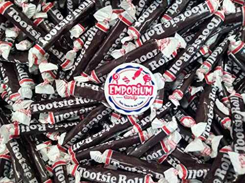 Tootsie Roll Long Twists - 2 Lbs of Extra Long Fresh Delicious Tootsie Roll Midgees Bulk Candy with Refrigerator Magnet thumbnail