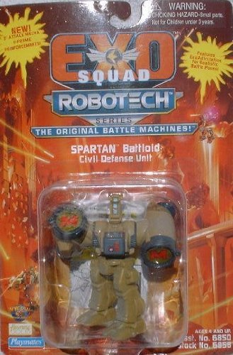 Exo Squad Robotech Series Spartan Battloid Civil Defense Unit