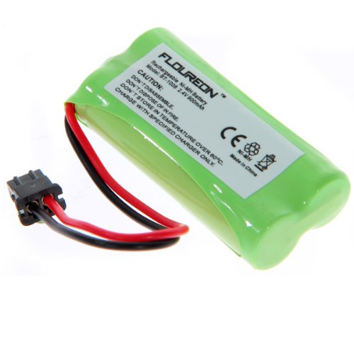 3 Packs FLOUREON 2.4V 900mAh Replacement for Cordless Phone Uniden BT-1021, Uniden D1364BK, 680, D1685, D1688, DCX170W, DCX170T, DECT1480 thumbnail