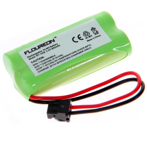 3 Packs FLOUREON 2.4V 900mAh Replacement for Cordless Phone Uniden BT-1021, Uniden D1364BK, 680, D1685, D1688, DCX170W, DCX170T, DECT1480 thumbnail