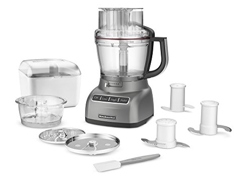 KitchenAid Refurbished 13-Cup Food Processor in Silver, RKFP1333CU thumbnail