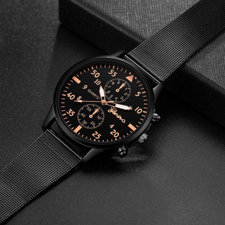 R#5588，Men S Fashion Sport Stainless Steel Case Leather Band Quartz Analog Wrist Watch，P#5588 TS6