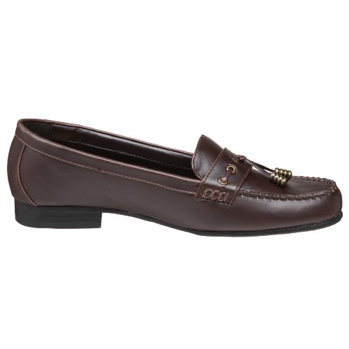 Mootsies Tootsies Women's Meteor Loafer,Dark Brown Synthetic,6 M US thumbnail