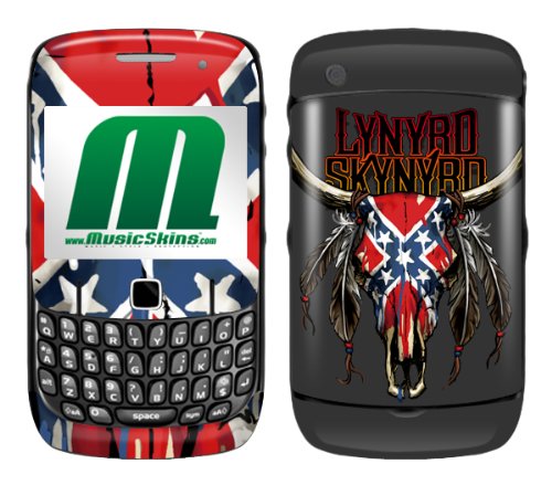 MusicSkins, MS-LS20044, Lynyrd Skynyrd - Bull, BlackBerry Curve (8520/8530), Skin