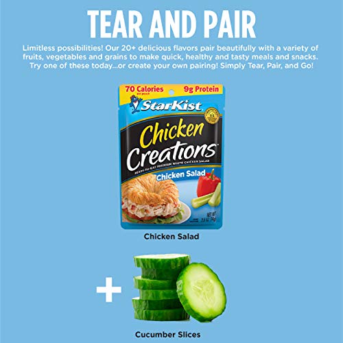 StarKist Chicken Creations Chicken Salad, Single Serve Pouch, 4.5 Oz thumbnail
