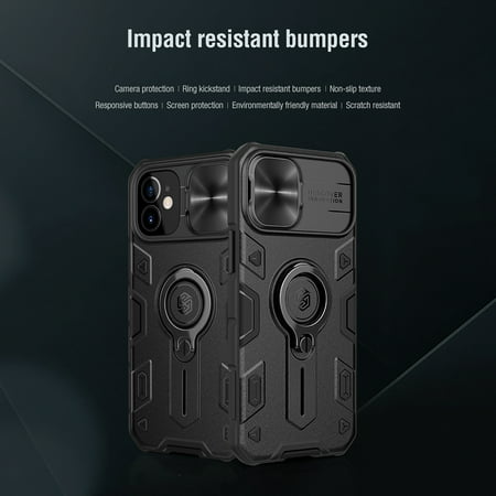 Miximx for iPhone 12 6.1 Case  CamShield Case with Slide Camera Cover - Electronic Product for Gifts for iPhone 12 a-a#9764