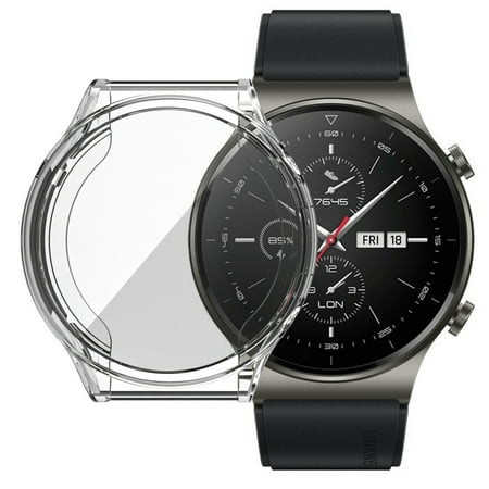 Miximx TPU Protective Case Tempered Glass Watch Protective Case for Huawei Gt2 Pro - Electronic Product for Gifts TPU Protective Case a-a#15069 - for 
