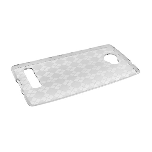 Htc 8x / 6990 Skin Tpu Transparent,checker T-clear #509