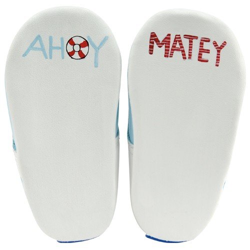 Ahoy Matey Baby Shoes in Gift Box by Lil Tootsie 0 - 6 Months thumbnail