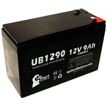 Compatible EATON / POWERWARE 5105-450VA Battery - Replacement UB1290 Universal Sealed Lead Acid Battery (12V  9Ah  9000mAh  F1 Terminal  AGM  SLA) - I