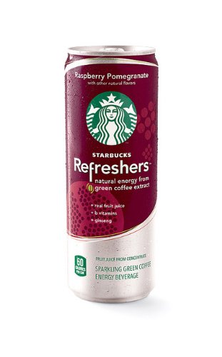 16 Pack - Starbucks Refreshers Raspberry Pomegranate - 12oz.