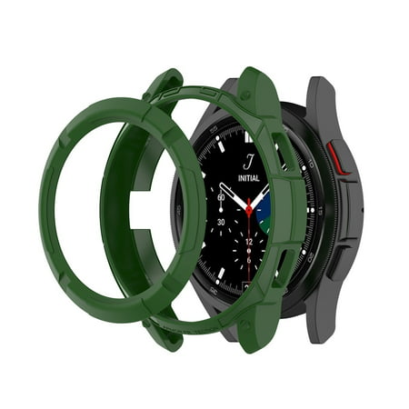 Watch Case Compatible with Samsung Galaxy Watch 4 Classic 42mm TPU Mechanical Protective Shell - 2022 New Watch Case Compatible A813A#17746
