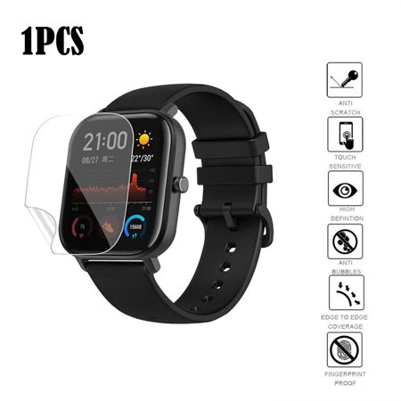 Usupdd Transparent Ultra-Thin Hydrogel Screen Protector for Huami GTS 2e Smart Watch Usupdd220809-5674