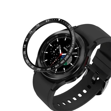 Usupdd New Fashion Metal Watch Ring Compatible with Samsung Galaxy Watch4 42mm  Scratch Protection Metal Case Usupdd WBB220912-4542