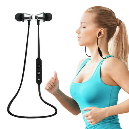 Magnetic in-ear Headset Wireless Stereo Bluetooth 4.2 Music Car Sports Headset - 2022 New Magnetic in-ear Headset A813A#9306
